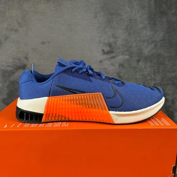 Nike Metcon 9 Training Shoes Running Athletic Gym Workout Blue Orange Mens 13