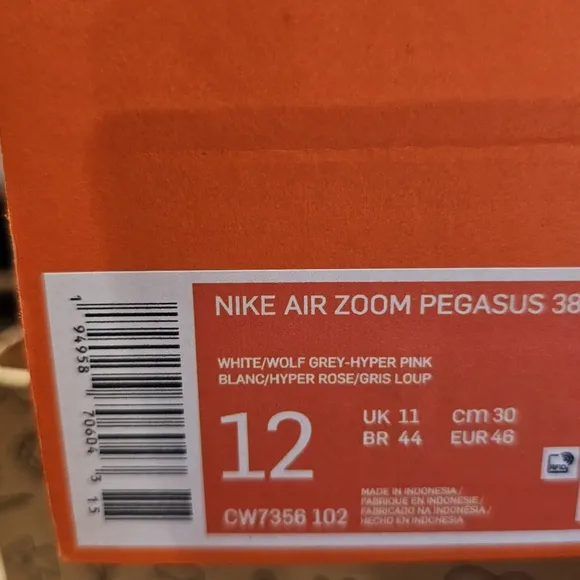 Nike Pegasus 38
