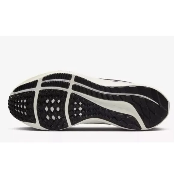 Nike Pegasus 40 DV3854-104 Sail White Black Running Shoes Women's 11 / Mens 9.5