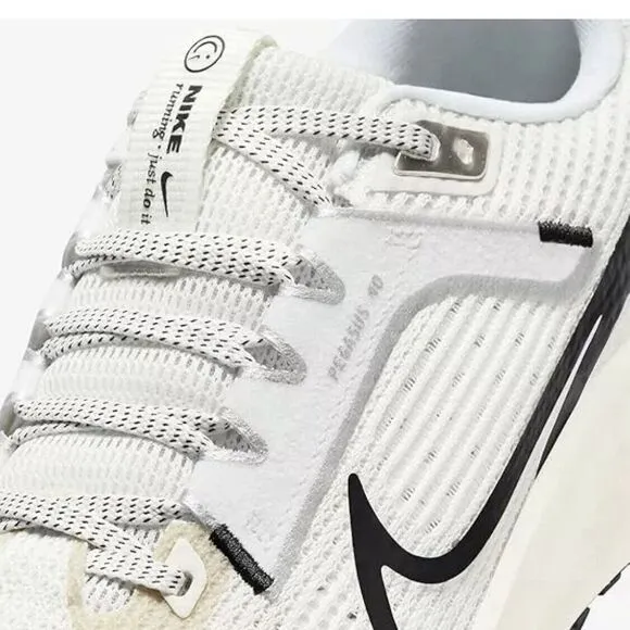 Nike Pegasus 40 DV3854-104 Sail White Black Running Shoes Women's 11 / Mens 9.5