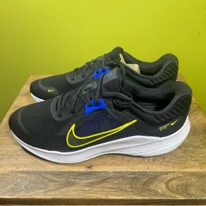 Nike Quest 5 Shoes Mens 9 Black Blue Yellow Road Running Sneakers DD0204-008 New