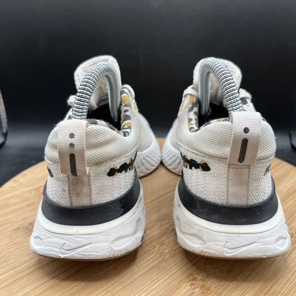 Nike React Infinity Run Fk 2 Women's Size 7 DJ5932 White Running Shoes Sneakers