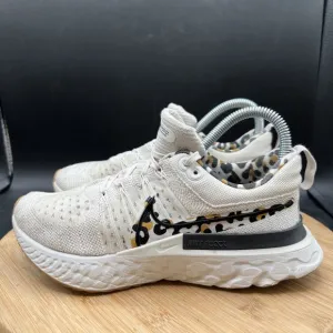 Nike React Infinity Run Fk 2 Women's Size 7 DJ5932 White Running Shoes Sneakers