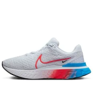 Nike React Infinity Run Flyknit 3 DV2178-001 Women 10.5 Gray Running Shoes HAM85