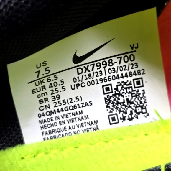 Nike Rival Waffle 6 Road Cross-Country Volt Pink Shoes Men Sz 7.5 DX7998-700 New