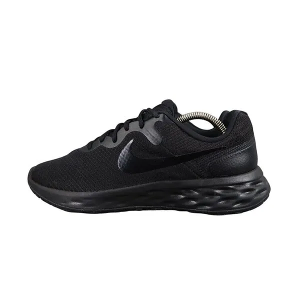 Nike Shoes Womens 10 Athletic Trainers Revolution 6 Road Running Sneakers Black