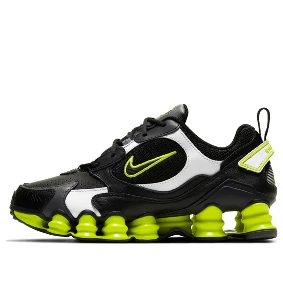 Nike Shox Women's SZ.9.5 TL Nova Black Lemon Venom AT8046-003 Running Shoes New