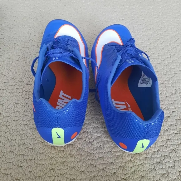 Nike SPRINT Track and Field men's shoes, size 8, with spikes, new &amp; includes bag