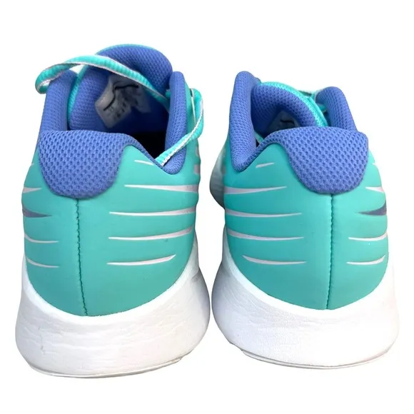 Nike Star Runner Sneakers Youth 7Y Aqua Blue Lace Up Running Athletic Wear Shoes