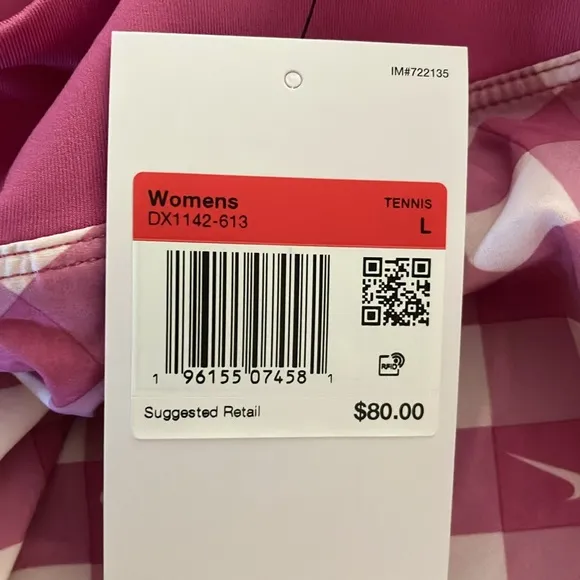 Nike Tennis/Golf/Pickleball Athletic Skort, NWT!