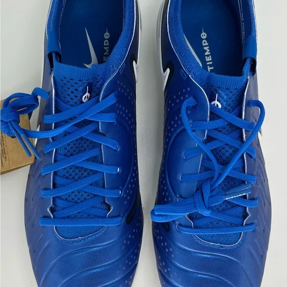 Nike Tiempo Legend 10 Elite FG Men’s Soccer Cleats Blue Style DV4328-400
