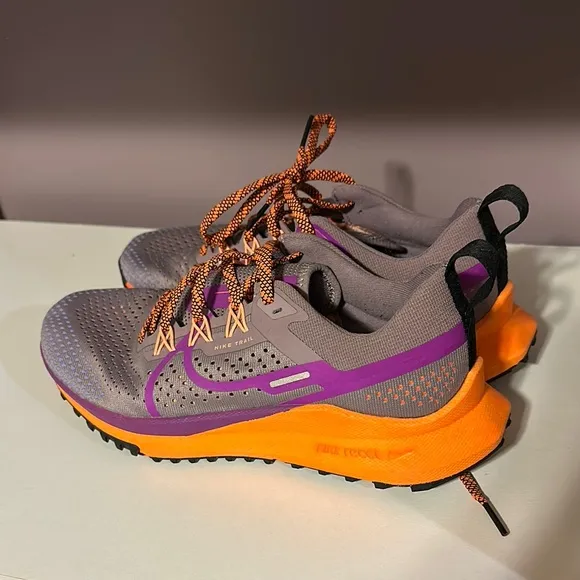 Nike Trail Women's Running Shoes - Purple and Orange