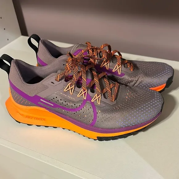 Nike Trail Women's Running Shoes - Purple and Orange