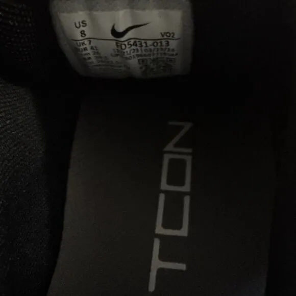 Nike Training Shoes Men 8 Women 9.5 Black Gray Metcon 9 Gym Workout Sneakers NWT