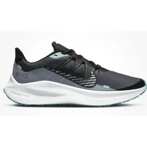 Nike Winflo 7 Shield Running Shoes Size 7 CU3868-403 Obsidian Mist Reflective