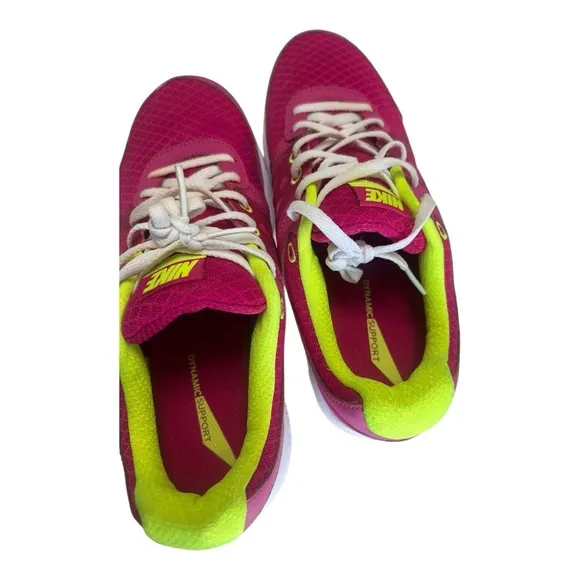 Nike Women's Lunar Forever Lunarlon Neon Pink Athletic Shoes 488164-600 Size 8.5
