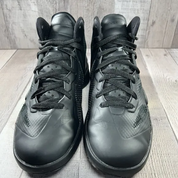 Nike Zoom Hyperfuse 2011 Boy's Running Shoes Sneakers Black Size 5.5Y 454580-001