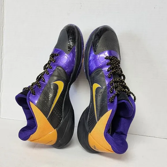 Nike Zoom Kobe Bryant  5 Lakers Away Men's Size 11 Gorgeous Purple No Seperating