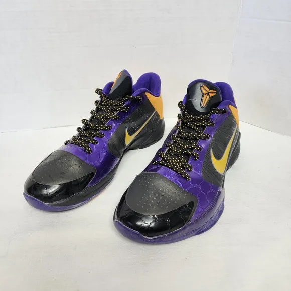 Nike Zoom Kobe Bryant  5 Lakers Away Men's Size 11 Gorgeous Purple No Seperating
