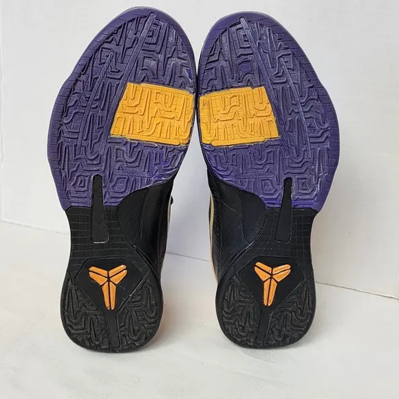 Nike Zoom Kobe Bryant  5 Lakers Away Men's Size 11 Gorgeous Purple No Seperating