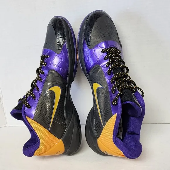 Nike Zoom Kobe Bryant  5 Lakers Away Men's Size 11 Gorgeous Purple No Seperating