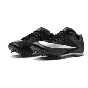 Nike Zoom Rival Sprint Track Field Shoes Black Silver DC8753-001 Men's Size 11