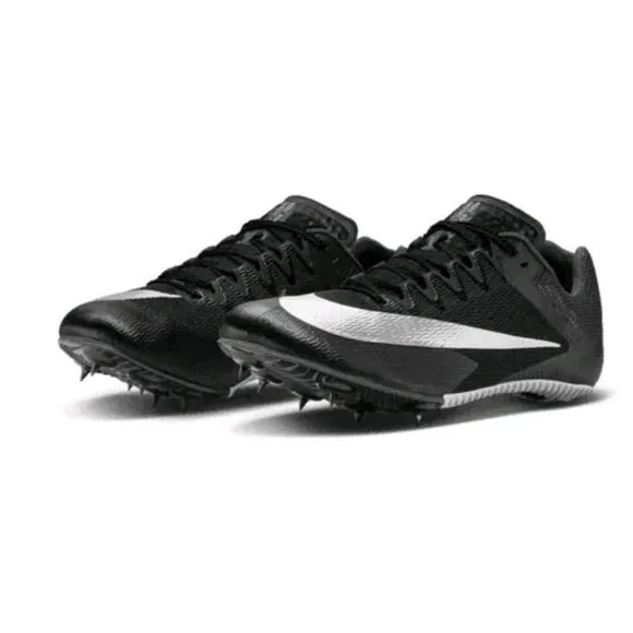Nike Zoom Rival Sprint Track Field Shoes Black Silver DC8753-001 Men's Size 11