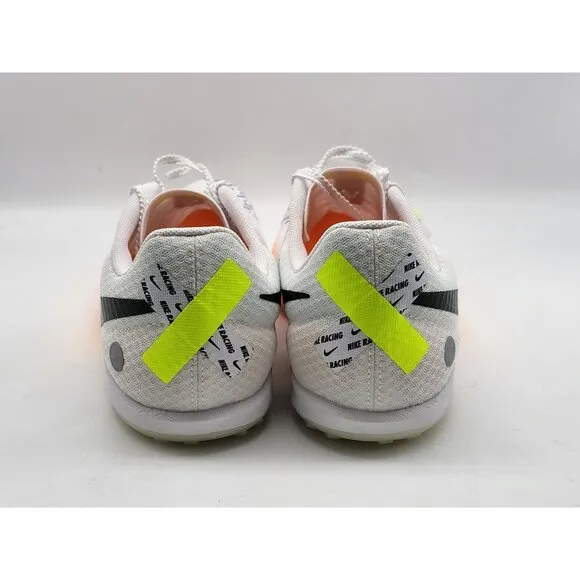 Nike Zoom Rival XC 6 Mens White Orange Track Shoes Spikes DX7999 100 Size 8.5