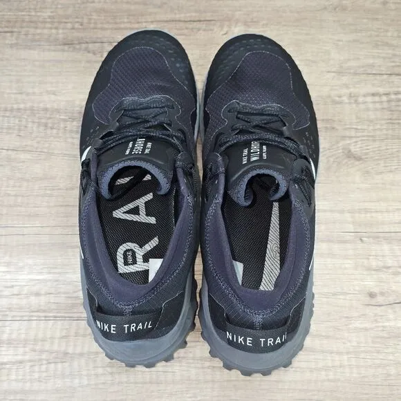 Nike Zoom Wildhorse 6 Men's Size 13 Black Gray Trail Running Shoes (BV7106-001)
