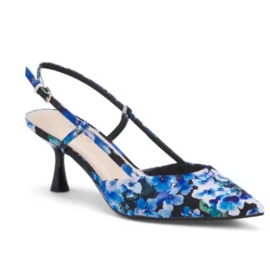 NINE WEST Pointy Toe Slingback Kitten Heels