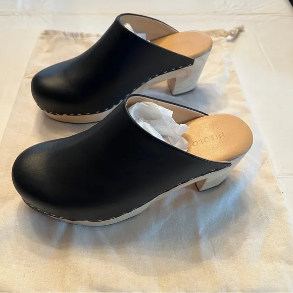 Nisolo All-Day Heeled Clogs