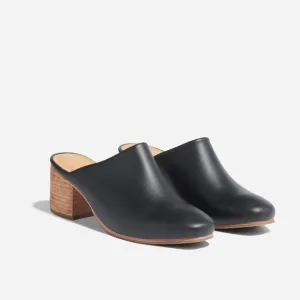 Nisolo All Day Heeled Leather Mules