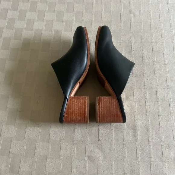 Nisolo All Day Heeled Leather Mules