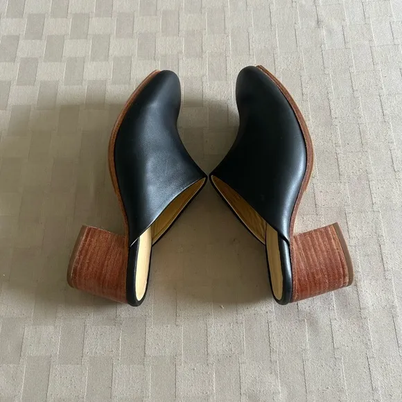 Nisolo All Day Heeled Leather Mules