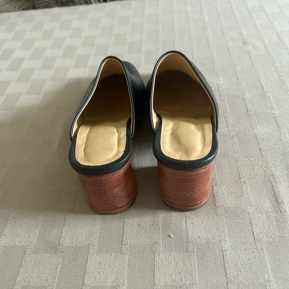 Nisolo All Day Heeled Leather Mules