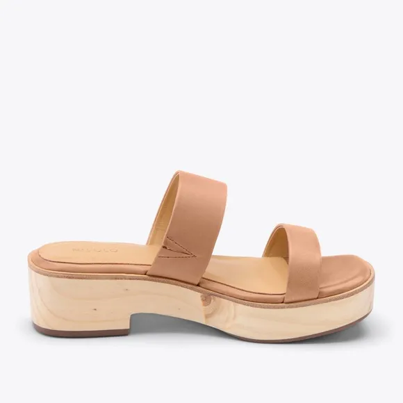 Nisolo Ellie All-Day Clogs Almond