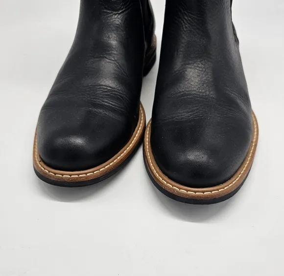 Nisolo Marco Chelsea Black Leather Slip On Ankle Boot 9
