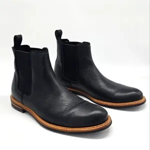 Nisolo Marco Chelsea Black Leather Slip On Ankle Boot 9