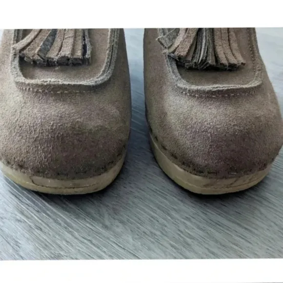 No. 6 Crowley Tassel Slingback Clog