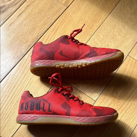 NOBULL Men's Red Athletic Shoes Sz 6