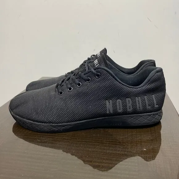 NOBULL Project Triple Black Trainers Running Sneakers Shoes Men's 13