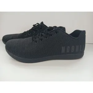 NOBULL SuperFabric Trainers Low Top Unisex Men's 15/ Womens 16.5 Black Gym Shoes