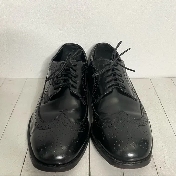 NUNN BUSH Dress Flex Leather Wingtip Oxfords