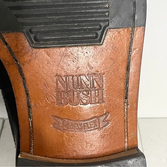 NUNN BUSH Dress Flex Leather Wingtip Oxfords