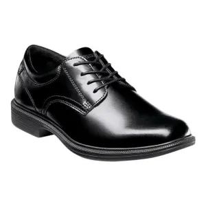 Nunn Bush Men's Baker Street Leather Oxfords Black Size 12 XW