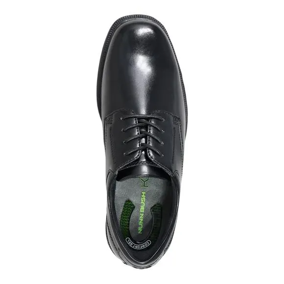 Nunn Bush Men's Baker Street Leather Oxfords Black Size 12 XW