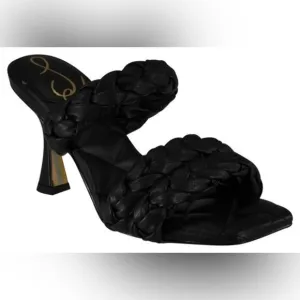 NWB Meghan Braided Mule Sam Edelman in Black - Size 6.5