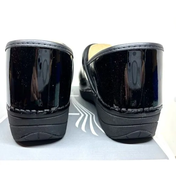 NWB NEW DANSKO XP 2.0 Black Patent Clogs EU 42 US 11.5 12