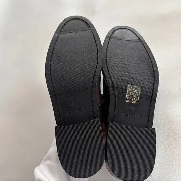 NWOB Free People Vida Mules in Fig Leather 38.5 US 8.5