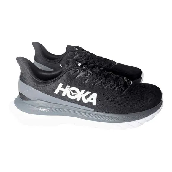 NWOB HOKA ONE ONE Mach 4 &quot;Dark Shadow'  Running Shoes Size 11.5D